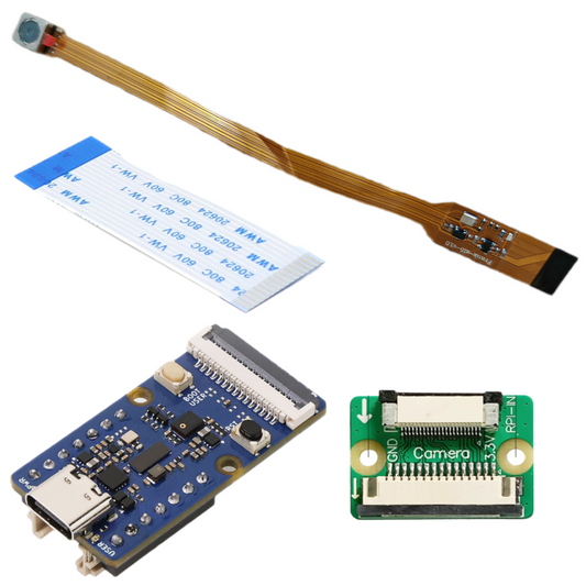 Grove Vision AI Module V2 + HD Camera + Adaptor + 15-pin Flex Cable