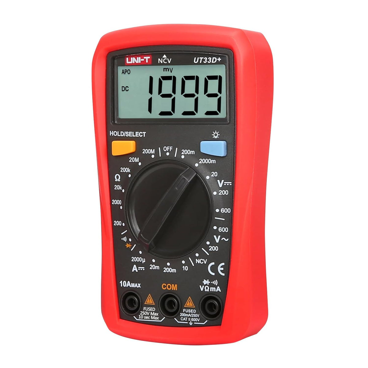 UNI-T Palm Size LCD Pocket Digital Multimeter UT33D+
