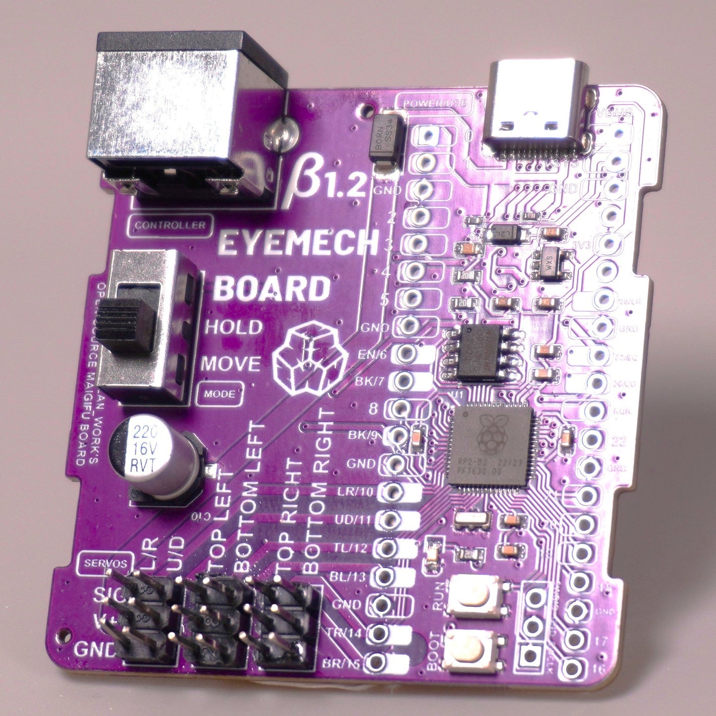 Eye Mechanism Controller Board PREORDER - β1.2