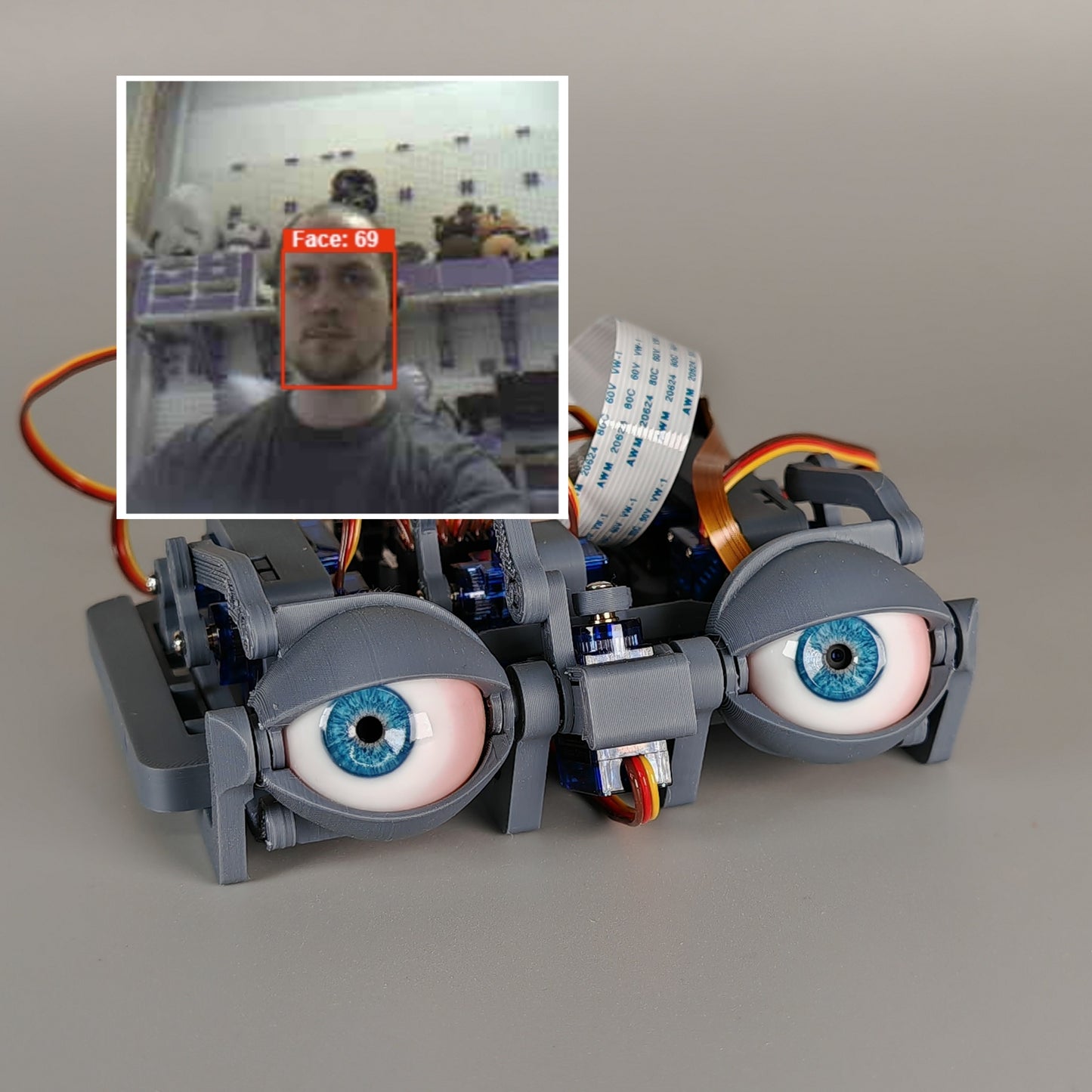 EyeMech ε3.4 with On-Board Face Tracking