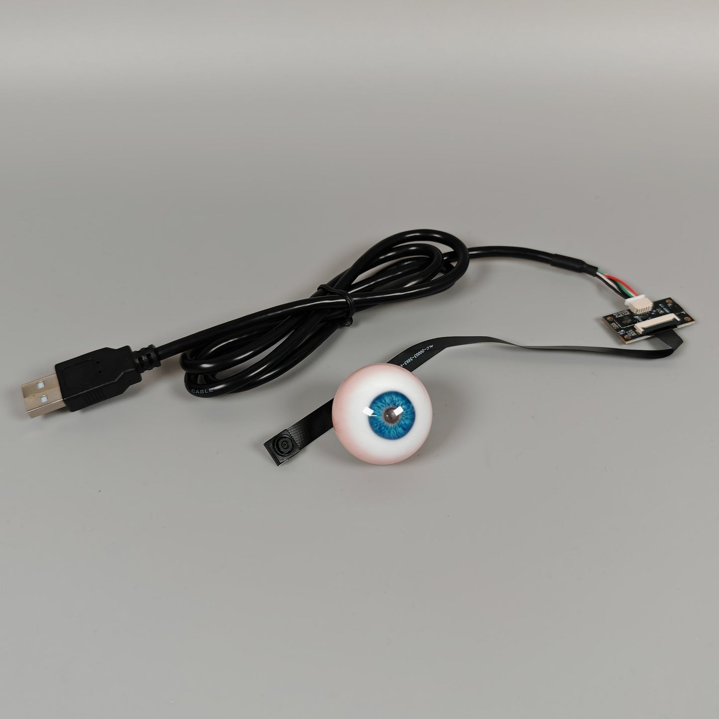 Camera-Compatible Ultra-Realistic Robot Eyes