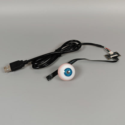 Camera-Compatible Ultra-Realistic Robot Eyes