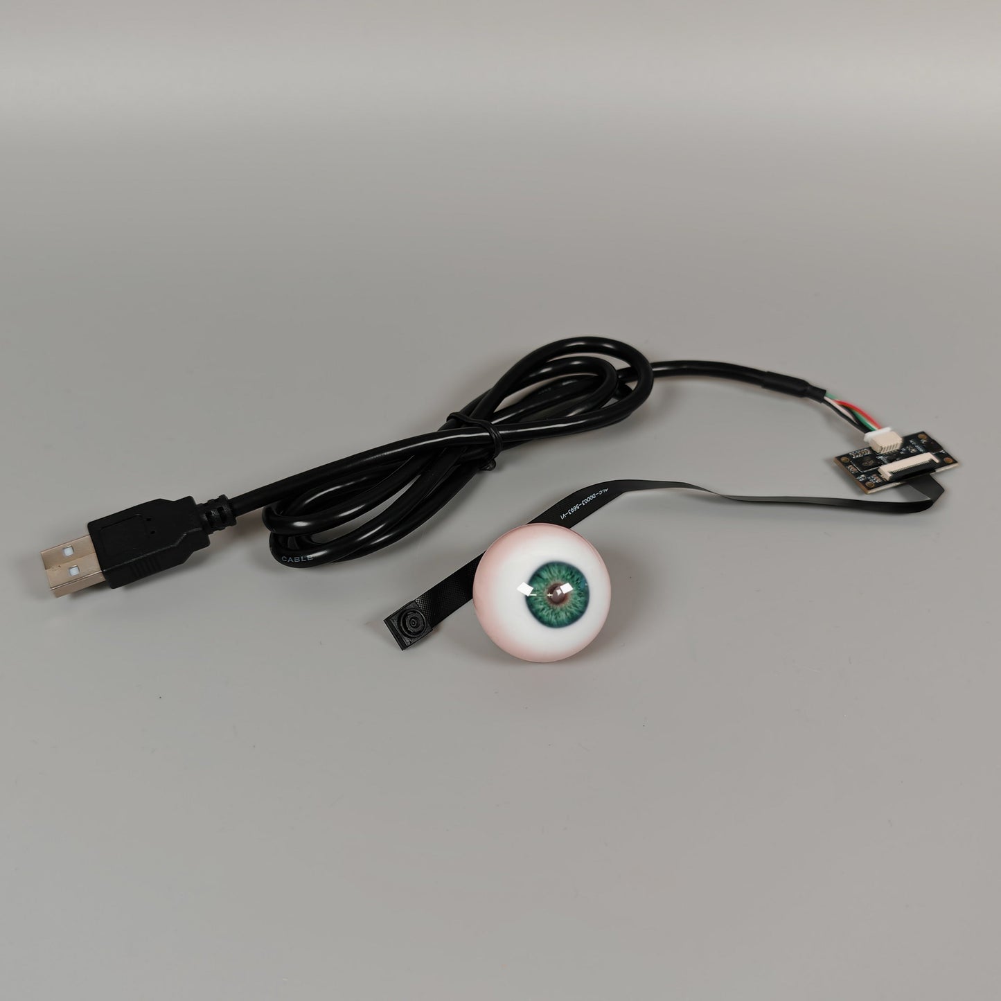 Camera-Compatible Ultra-Realistic Robot Eyes