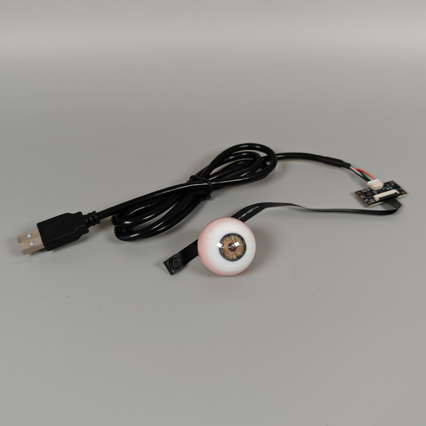 Camera-Compatible Ultra-Realistic Robot Eyes