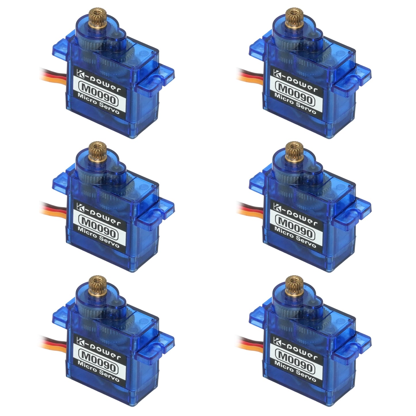 K-power M0090 (upgraded MG90S) Micro Servo Motor with Metal Gears