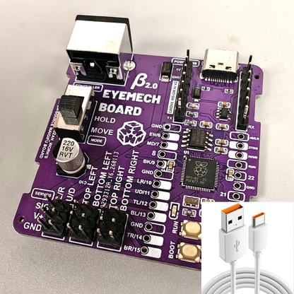 Eye Mechanism Controller Board - β2.0 (New Version, Compatible with Grove Vision AI Module V2)